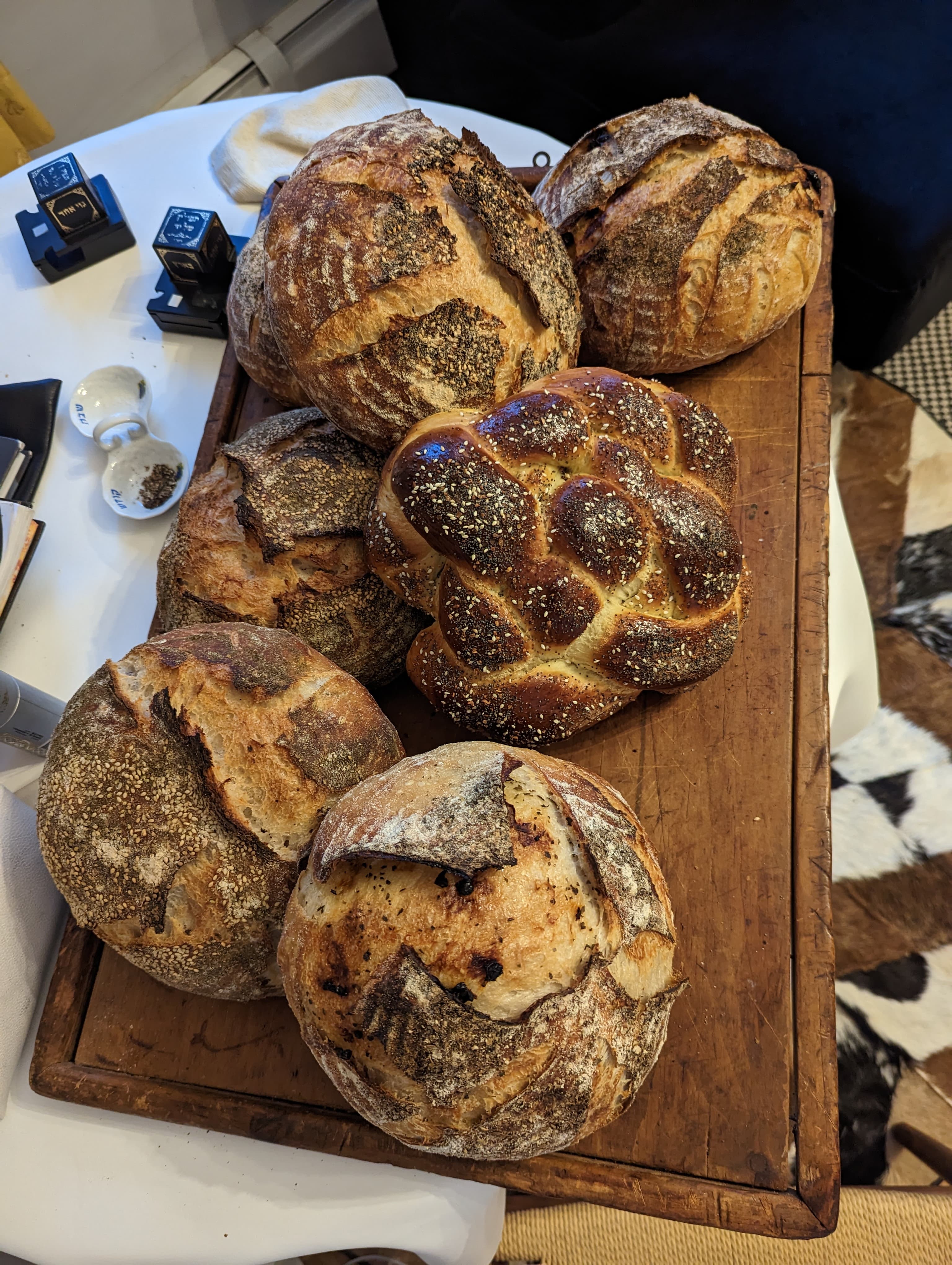 Challah baking tray